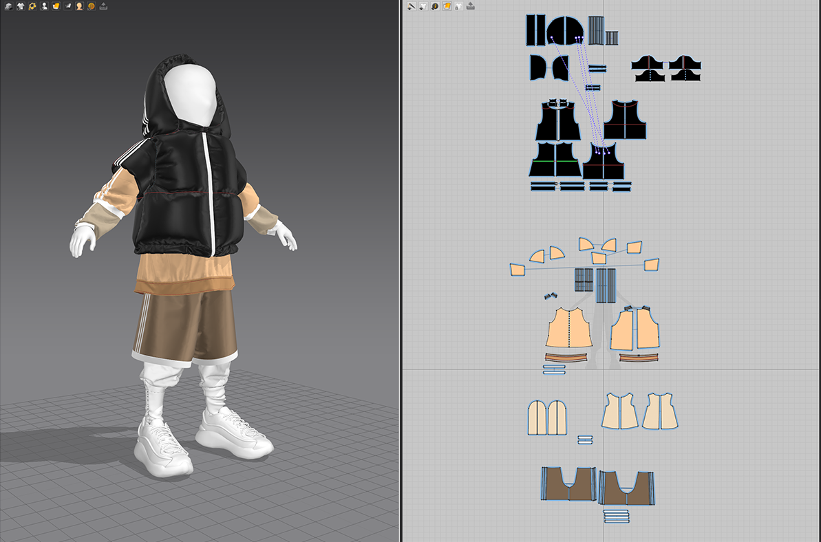 Marvelous Designer pattern 05